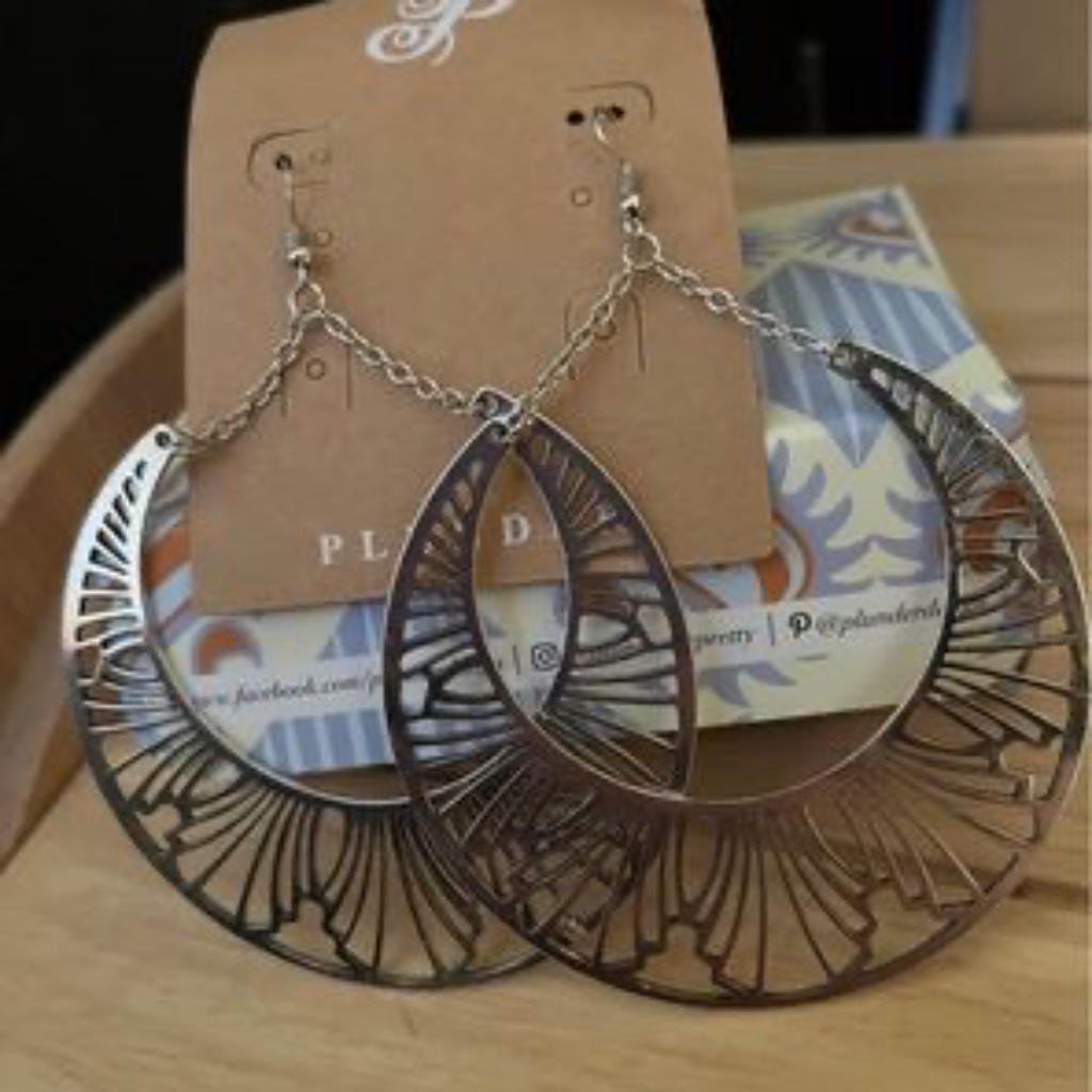 Plunder Design Keke Style Large Hoop Earrings
